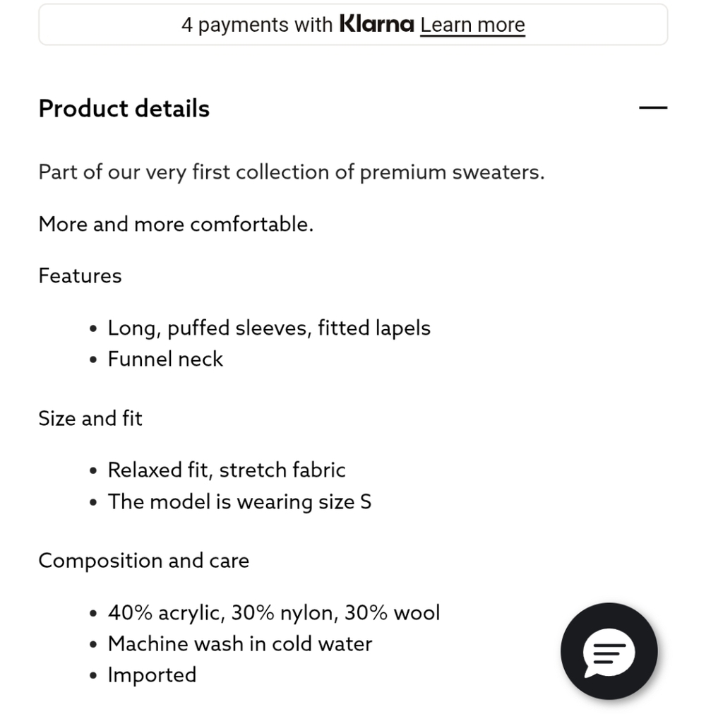 Dynamite Navy Ribbed Sweater - Picture 4 of 7